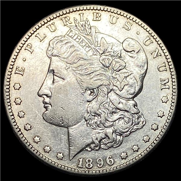 1896-S Silver Morgan Dollar CLOSELY UNCIRCULATED