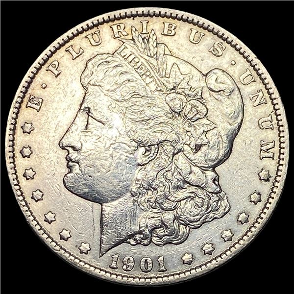 1901 Silver Morgan Dollar NEARLY UNCIRCULATED