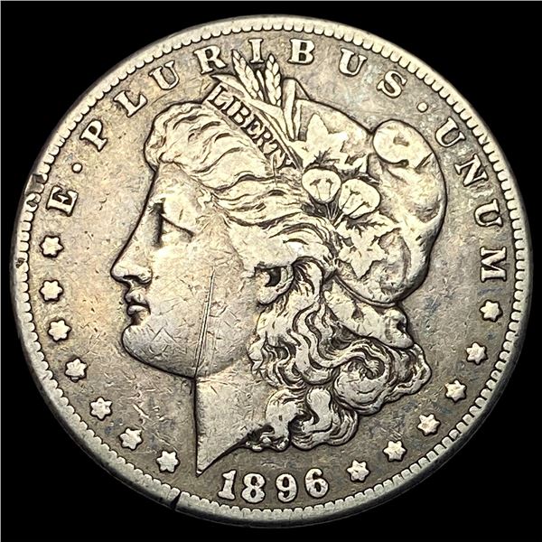 1896-S Silver Morgan Dollar LIGHTLY CIRCULATED