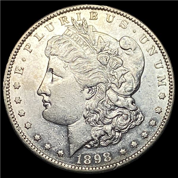 1898-S Silver Morgan Dollar CLOSELY UNCIRCULATED