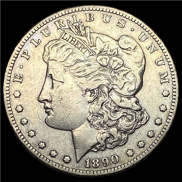 1890-CC Silver Morgan Dollar NEARLY UNCIRCULATED
