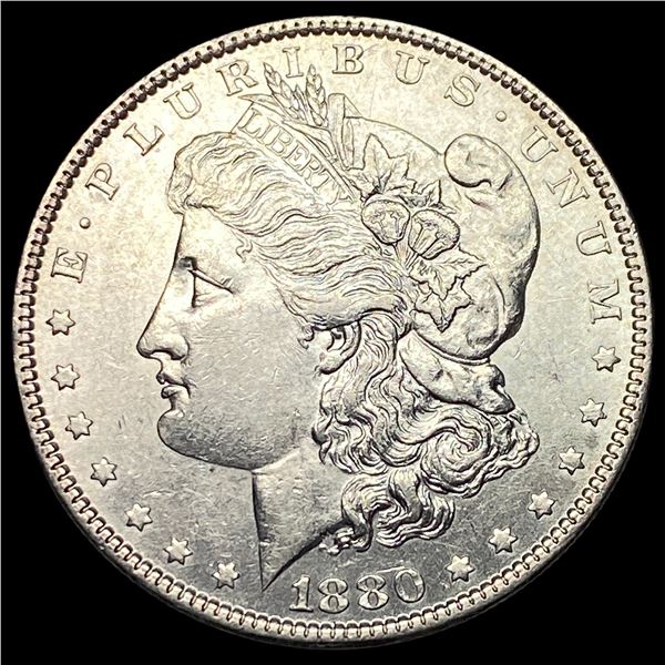 1880-S Silver Morgan Dollar CLOSELY UNCIRCULATED