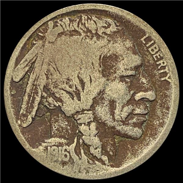 1916-S Buffalo Nickel NICELY CIRCULATED