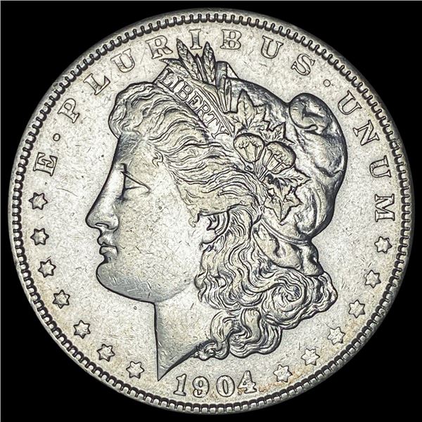1904-O Silver Morgan Dollar CLOSELY UNCIRCULATED