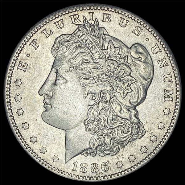 1886-S Silver Morgan Dollar CLOSELY UNCIRCULATED