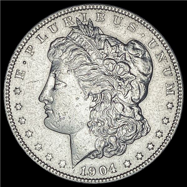 1904 Morgan Silver Dollar CLOSELY UNCIRCULATED