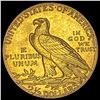 Image 2 : 1914 Indian Head Gold Quarter Eagle $2.50 CLOSELY UNCIRCULATED