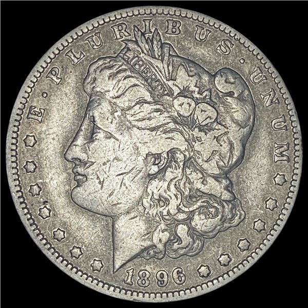 1896-S Silver Morgan Dollar LIGHTLY CIRCULATED
