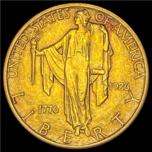 1926 Gold $2.50 Sesquicentennial UNCIRCULATED