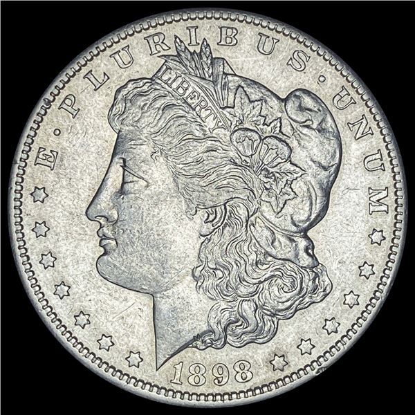 1898-S Silver Morgan Dollar CLOSELY UNCIRCULATED
