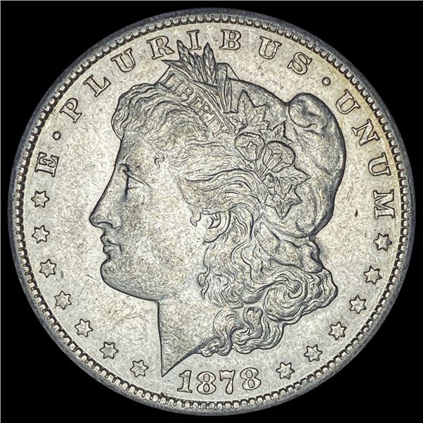 1878-S Silver Morgan Dollar CLOSELY UNCIRCULATED