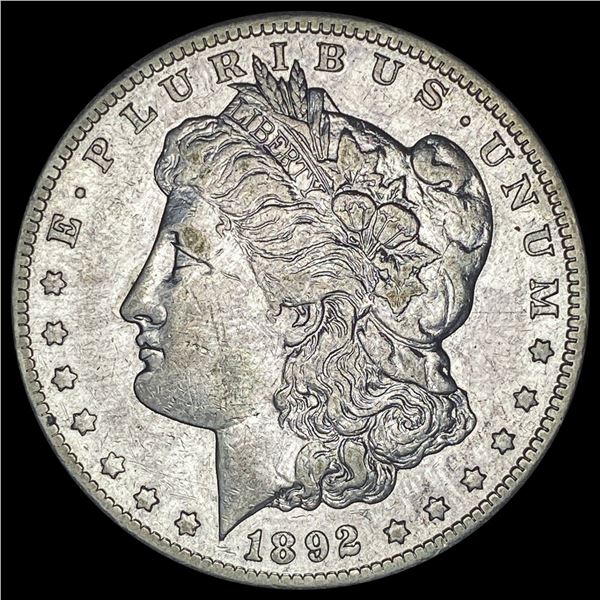 1892-O Silver Morgan Dollar NEARLY UNCIRCULATED