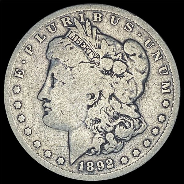1892-S Silver Morgan Dollar NICELY CIRCULATED