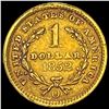 Image 2 : 1852-O Gold $1 Liberty Head HIGH GRADE