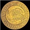 Image 2 : 1915-S Gold $1 Panama-Pacific Exposition LIGHTLY CIRCULATED