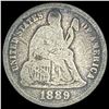 Image 1 : 1889 Silver Dime NICELY CIRCULATED