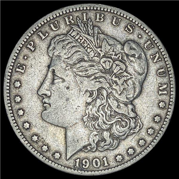 1901-S Silver Morgan Dollar NEARLY UNCIRCULATED