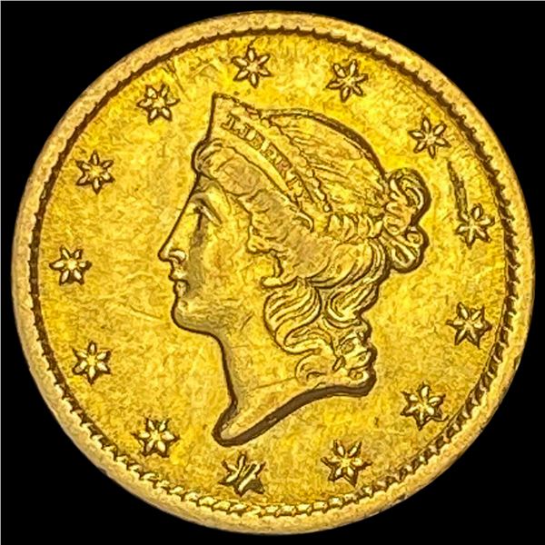 1851-O Gold $1 Liberty Head CLOSELY UNCIRCULATED