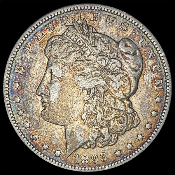 1893-S Silver Morgan Dollar NEARLY UNCIRCULATED