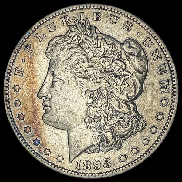 1898-S Silver Morgan Dollar CLOSELY UNCIRCULATED