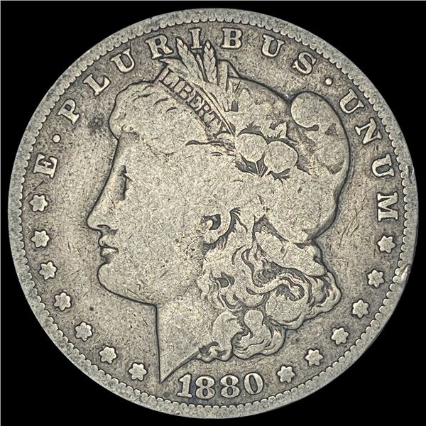 1880-CC Silver Morgan Dollar NICELY CIRCULATED