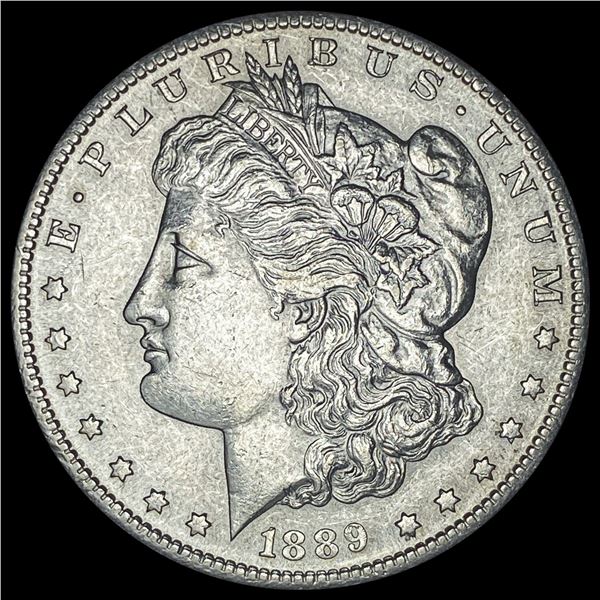 1889-S Silver Morgan Dollar CHOICE AU