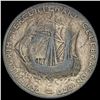 Image 2 : 1920 Silver Pilgrim Tercentenary Half Dollar NICELY CIRCULATED