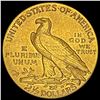 Image 2 : 1908 Indian Head $2.5 Gold Quarter Eagle NEARLY UNCIRCULATED