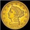 Image 1 : 1907 Liberty Head Gold $2.50 Quarter Eagle UNCIRCULATED