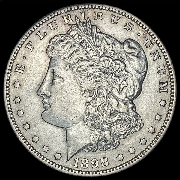 1898-S Silver Morgan Dollar CLOSELY UNCIRCULATED