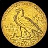 Image 2 : 1911 Indian Head Gold $2.50 Quarter Eagle CLOSELY UNCIRCULATED