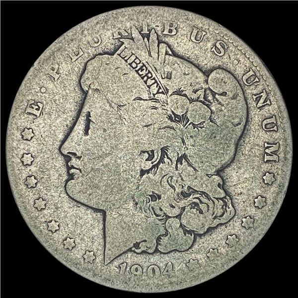 1904-S Silver Morgan Dollar NICELY CIRCULATED
