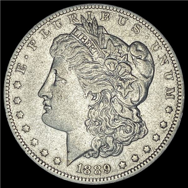 1889-O Silver Morgan Dollar NEAR UNC