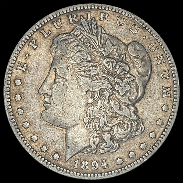 1894-S Silver Morgan Dollar NEARLY UNCIRCULATED