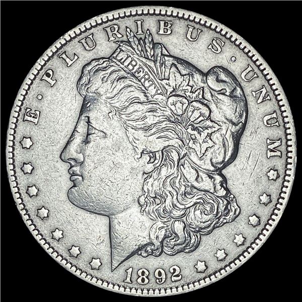 1892-O Silver Morgan Dollar NEARLY UNCIRCULATED