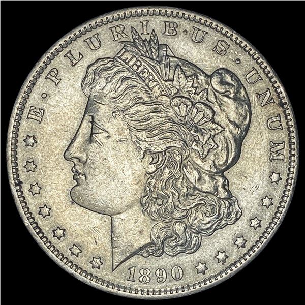 1890-S Silver Morgan Dollar CLOSELY UNCIRCULATED