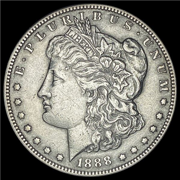 1888-S Silver Morgan Dollar CLOSELY UNCIRCULATED