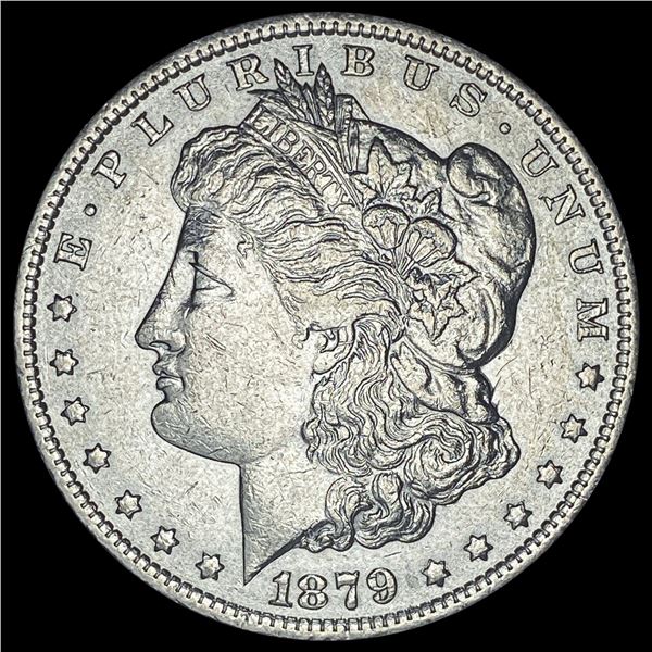 1879-S Silver Morgan Dollar CLOSELY UNCIRCULATED