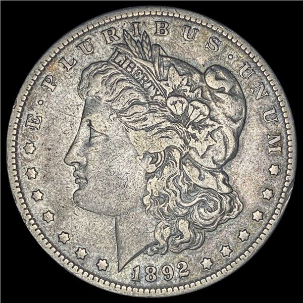 1892-S Silver Morgan Dollar LIGHTLY CIRCULATED
