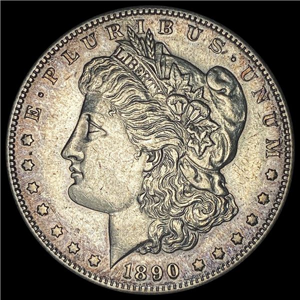 1890-S Silver Morgan Dollar CLOSELY UNCIRCULATED