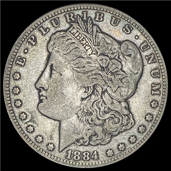 1884-CC Silver Morgan Dollar LIGHTLY CIRCULATED