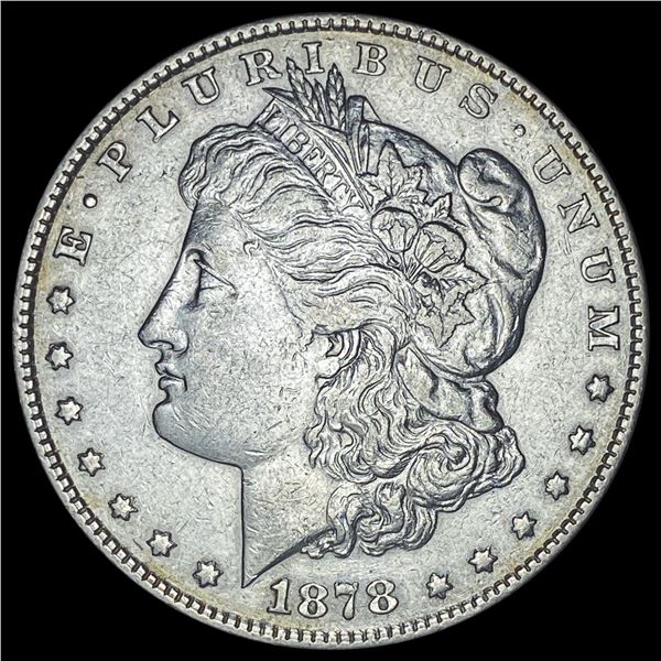 1878-S Silver Morgan Dollar CLOSELY UNCIRCULATED