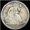 Image 1 : 1837 Seated Liberty Dime No Stars NICELY CIRCULATED