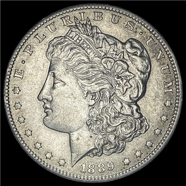 1889-S Silver Morgan Dollar CLOSELY UNCIRCULATED
