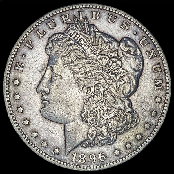 1896-O Silver Morgan Dollar NEARLY UNCIRCULATED