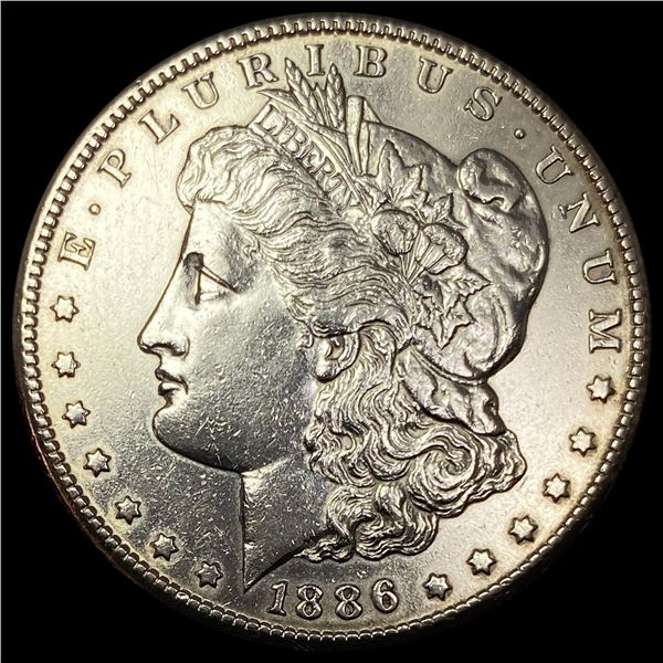 1886-S Silver Morgan Dollar CLOSELY UNCIRCULATED