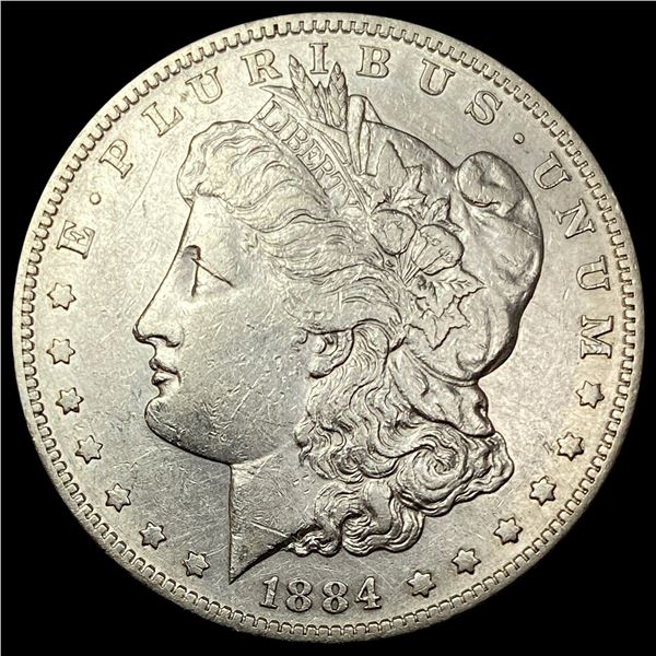 1884-S Silver Morgan Dollar NEARLY UNCIRCULATED