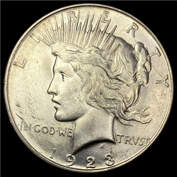 1923-D Peace Silver Dollar UNC