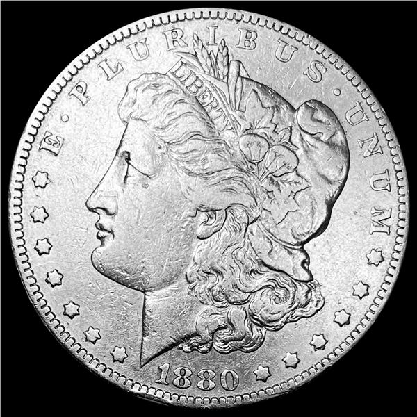 1880-S Silver Morgan Dollar NEARLY UNCIRCULATED