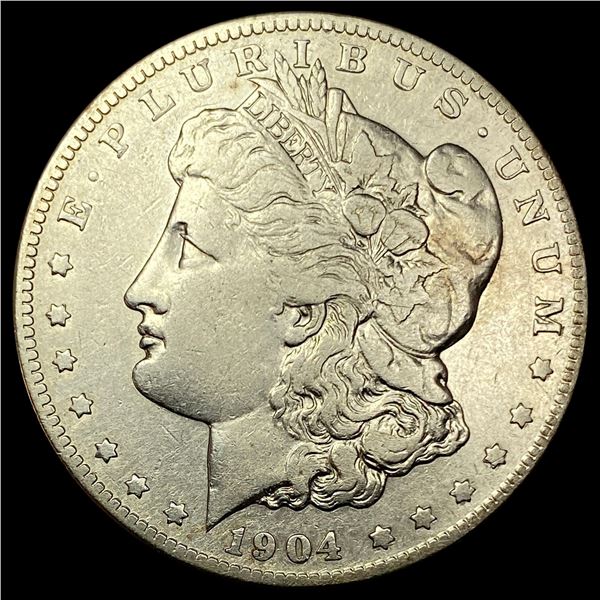 1904-S Silver Morgan Dollar LIGHTLY CIRCULATED